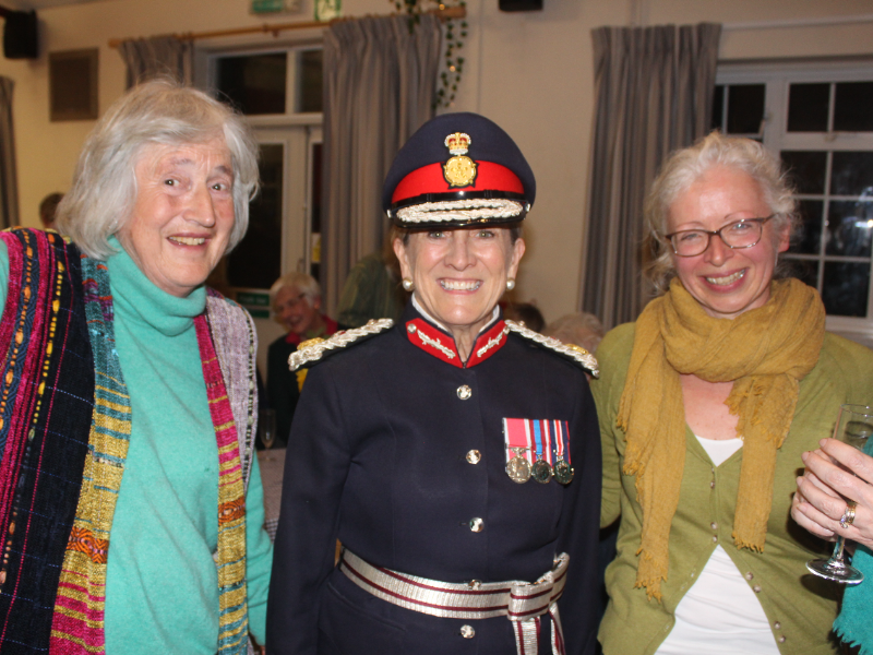 Appleton with Lieu Volunteers with Mrs Marjorie Glasgow BEM, Lord-Lieutenant of Oxfordshire (centre)
