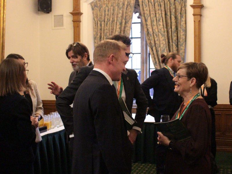 BB2025 launch Robbie with Alison and David