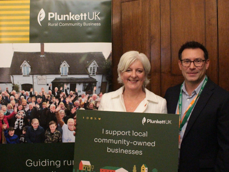 Caroline Voaden and James Alcock