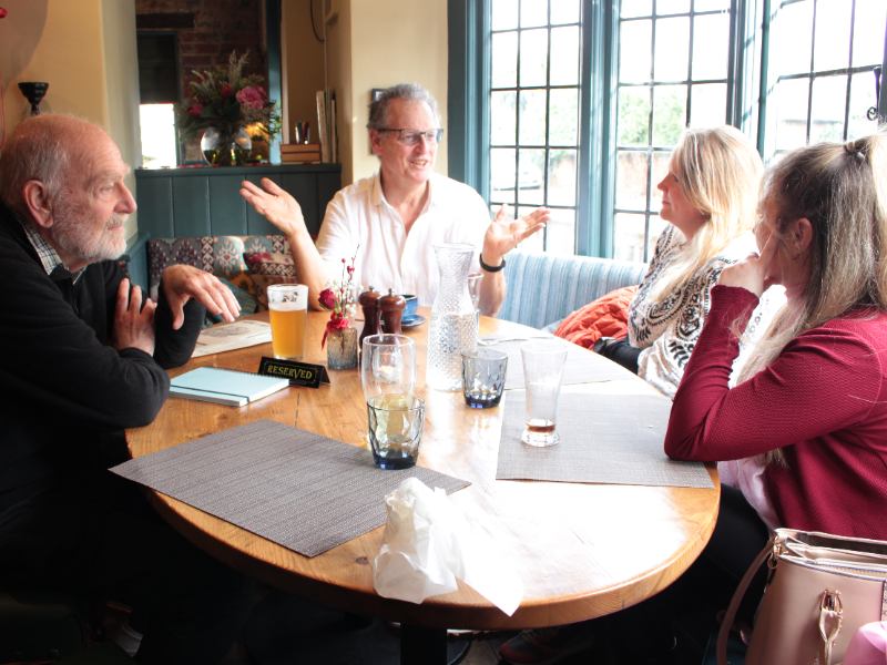 The Plough Inn Longparish chat