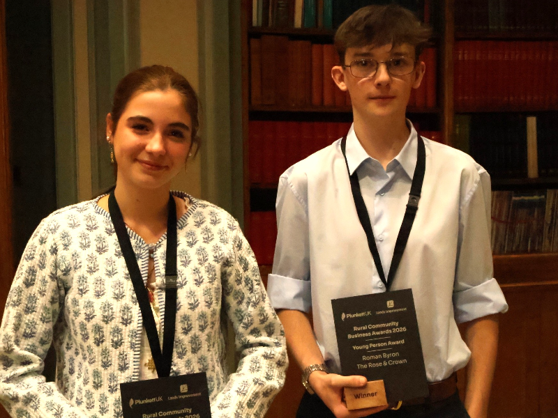 Young Person Award Winners 2026