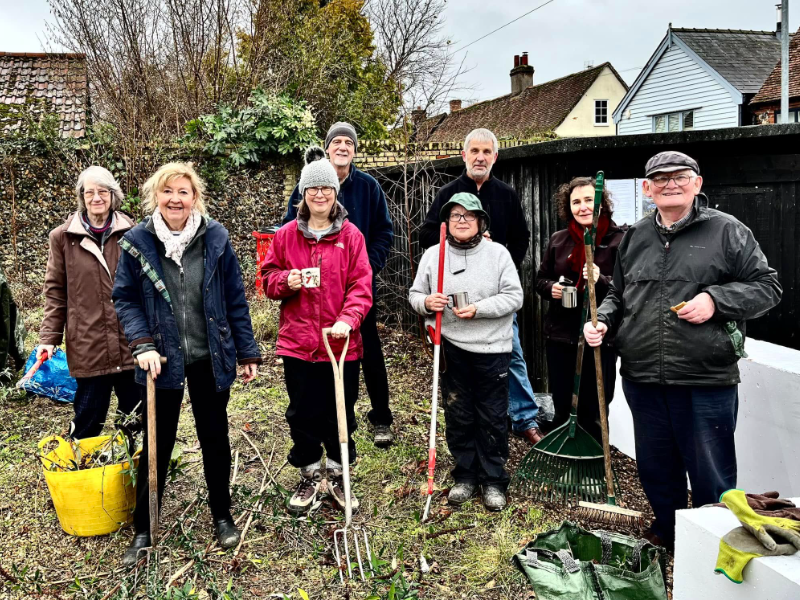 Ickleton gardening team!