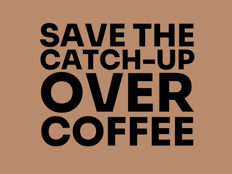 save the catchup